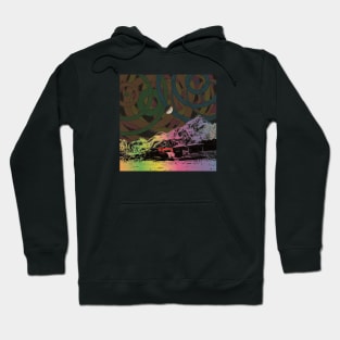 Cosmic Mountain Lights Hoodie